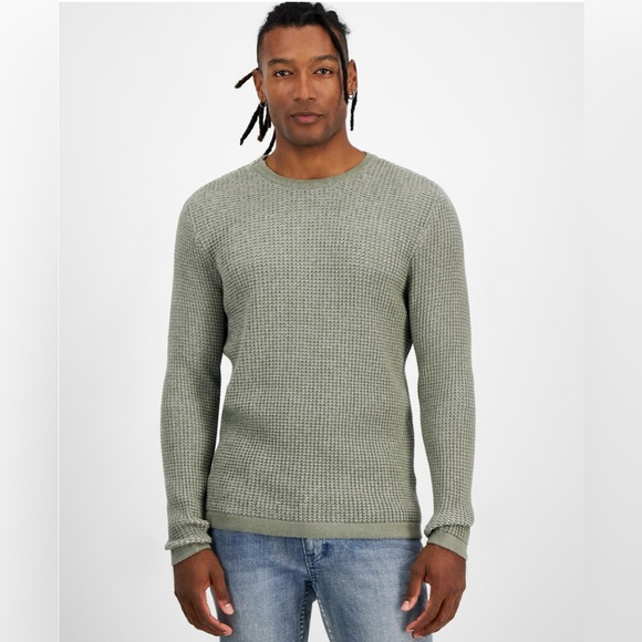 Men's Damien Zip-Trim Crewneck Sweater - Picture 1 of 7